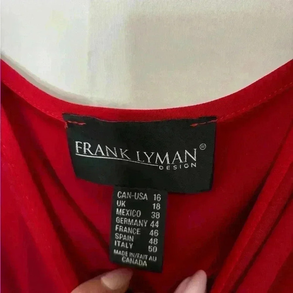 Womens size 16 stretchy Frank Lyman jumpsuit,#H319 - Picture 3 of 8